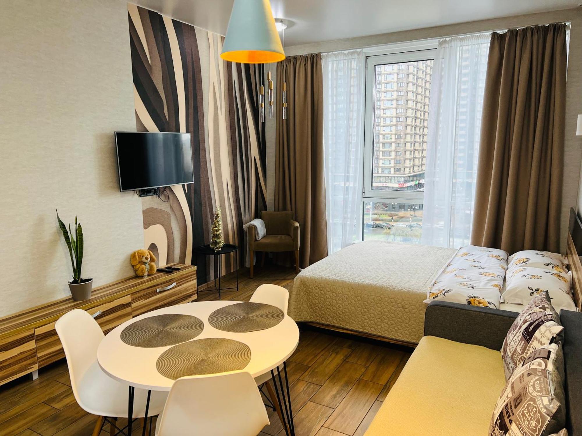 Apartment Smart Plaza Obolon' Kiev Exterior foto